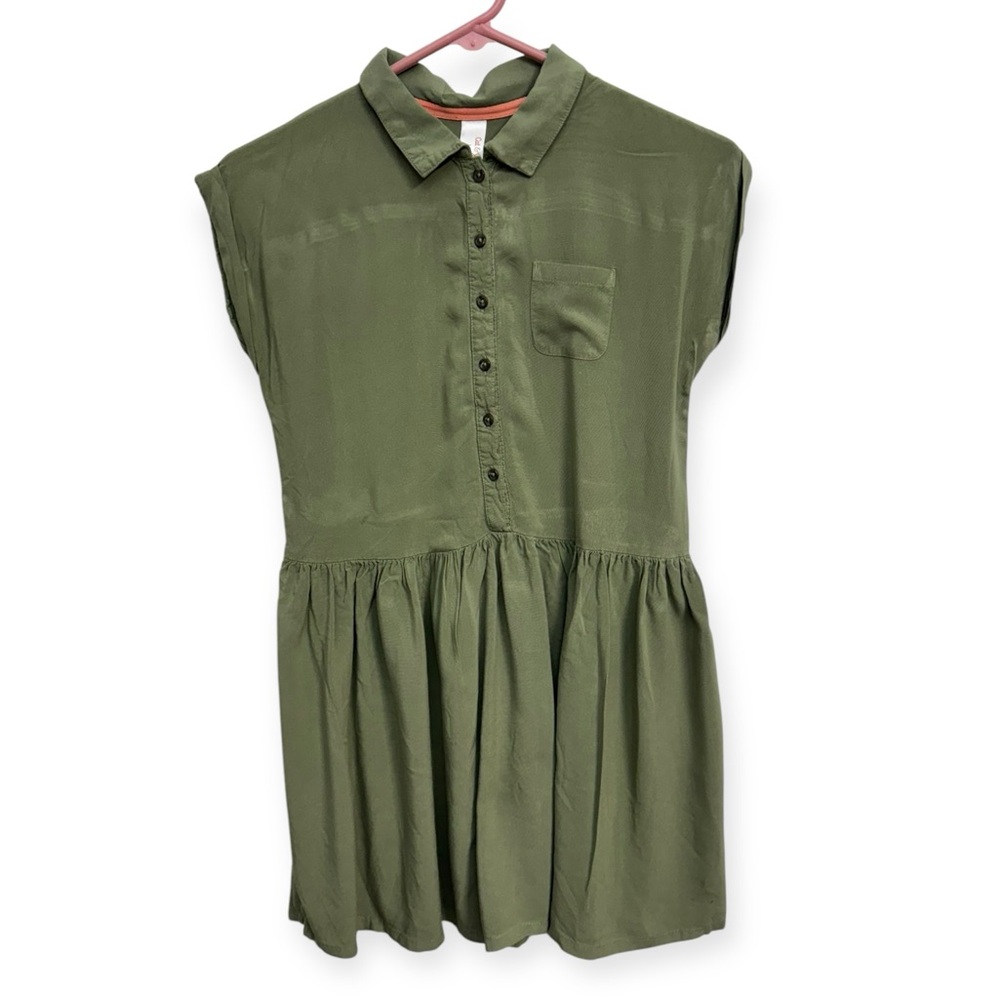 Cat‎ & Jack Kids Casual Dress - Olive Green